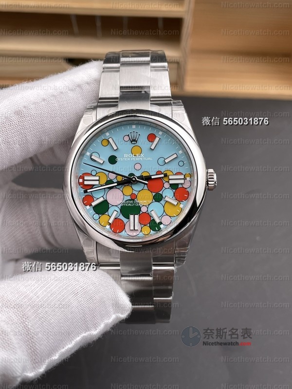 不是原版买不起,而是VS厂泡泡盘更有性价比!蒂芙尼蓝+彩色刻度太上头 | 奈斯探表 不是原版买不起,而是VS厂泡泡盘更有性价比!蒂芙尼蓝+彩色刻度太上头 | 奈斯探表