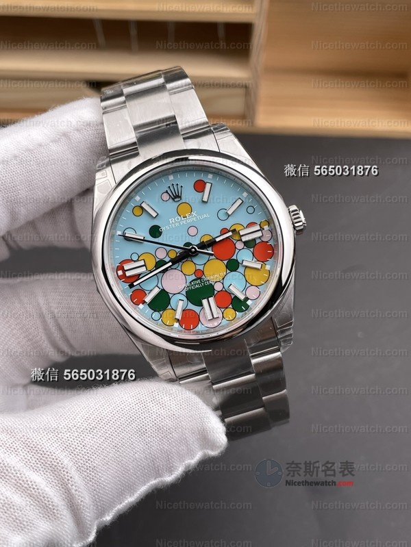 不是原版买不起,而是VS厂泡泡盘更有性价比!蒂芙尼蓝+彩色刻度太上头 | 奈斯探表 不是原版买不起,而是VS厂泡泡盘更有性价比!蒂芙尼蓝+彩色刻度太上头 | 奈斯探表