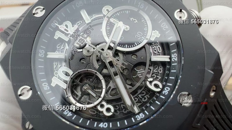 全黑化+磨砂颗粒感!BBF宇舶大爆炸黑陶瓷细节拉满,夜光计时全到位! | 奈斯探表 全黑化+磨砂颗粒感!BBF宇舶大爆炸黑陶瓷细节拉满,夜光计时全到位! | 奈斯探表