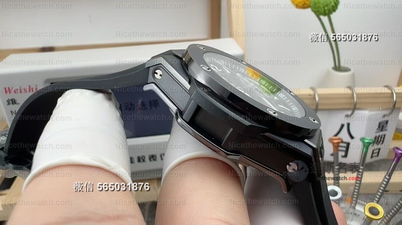 全黑化+磨砂颗粒感!BBF宇舶大爆炸黑陶瓷细节拉满,夜光计时全到位! | 奈斯探表 全黑化+磨砂颗粒感!BBF宇舶大爆炸黑陶瓷细节拉满,夜光计时全到位! | 奈斯探表