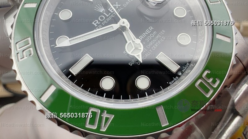 首发四代绿水鬼!ARF厂果木绿圈+丹东3235机芯,细节竟不输VS? | 奈斯探表 首发四代绿水鬼!ARF厂果木绿圈+丹东3235机芯,细节竟不输VS? | 奈斯探表