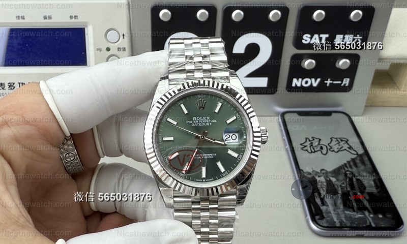 从停走到精准：一位表友的VS厂薄荷绿日志3235机芯两年使用心得，值得收藏！ | 奈斯探表