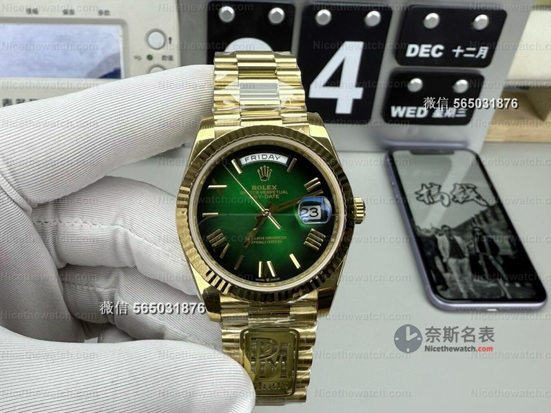 PPM厂劳力士星期日志型复刻表：配重天花板，细节狂魔如何重新定义“顶级复刻”？ | 奈斯探表