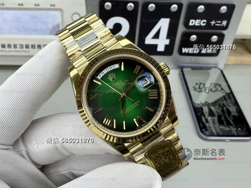 PPM厂劳力士星期日志型复刻表：配重天花板，细节狂魔如何重新定义“顶级复刻”？ | 奈斯探表