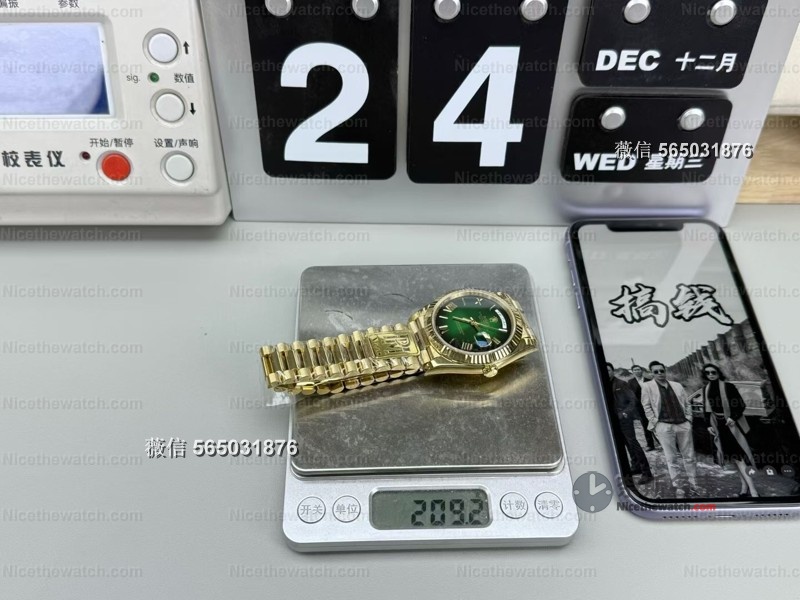 PPM厂劳力士星期日志型复刻表：配重天花板，细节狂魔如何重新定义“顶级复刻”？ | 奈斯探表