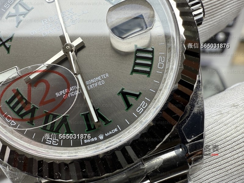 狗牙圈闪到反光？VS厂绿萝日志V2细节解析，这做工真的像正品？ | 奈斯探表