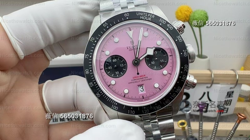 周杰伦同款粉面碧湾计时来了!ZF厂帝舵7750机芯版到底值不值得入? | 奈斯探表 周杰伦同款粉面碧湾计时来了!ZF厂帝舵7750机芯版到底值不值得入? | 奈斯探表