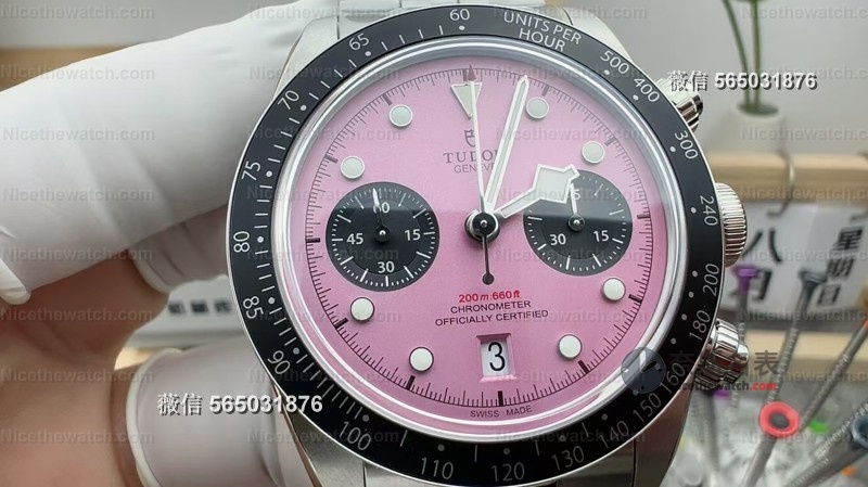 周杰伦同款粉面碧湾计时来了!ZF厂帝舵7750机芯版到底值不值得入? | 奈斯探表 周杰伦同款粉面碧湾计时来了!ZF厂帝舵7750机芯版到底值不值得入? | 奈斯探表