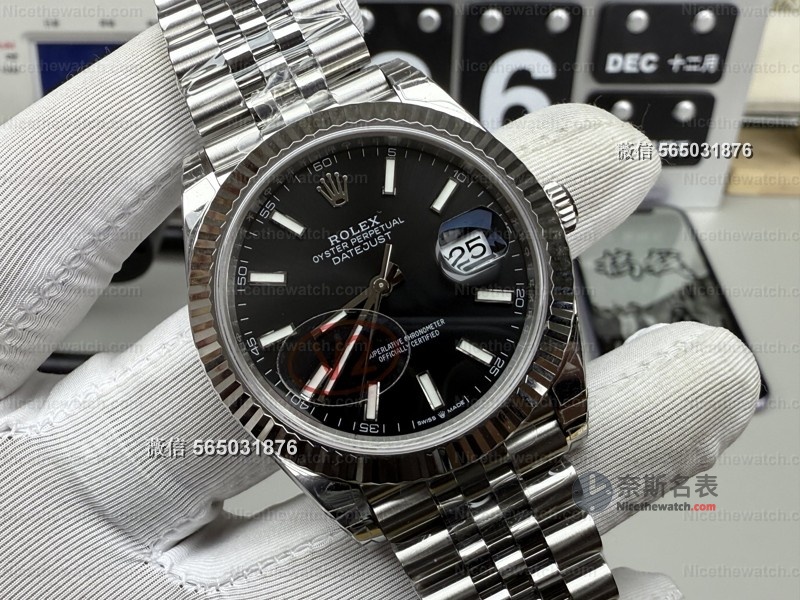 别再买旧版了！VS 41mm黑盘日志V2全面升级，狗牙圈闪、盘面无色差 | 奈斯探表