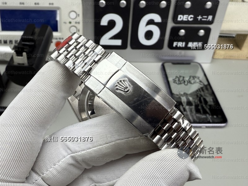 别再买旧版了！VS 41mm黑盘日志V2全面升级，狗牙圈闪、盘面无色差 | 奈斯探表