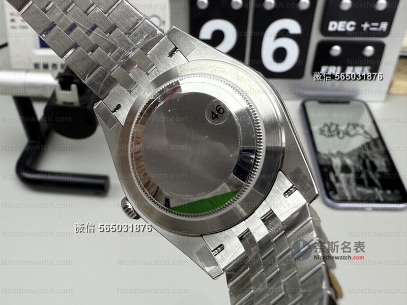 别再买旧版了！VS 41mm黑盘日志V2全面升级，狗牙圈闪、盘面无色差 | 奈斯探表