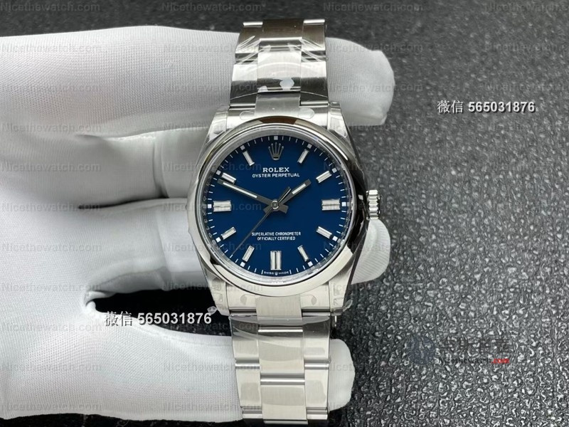 哑光莫兰迪蓝太高级！VS蚝式恒动41mm丹东3230机芯实测，70小时动储真香 | 奈斯探表