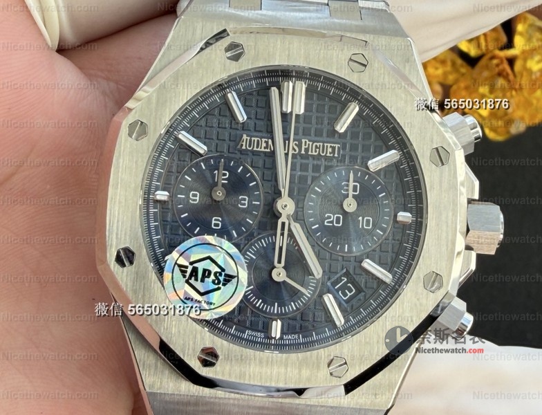 上手APS厂爱彼26715后，38mm小表径居然藏着这么多细节！ | 奈斯探表