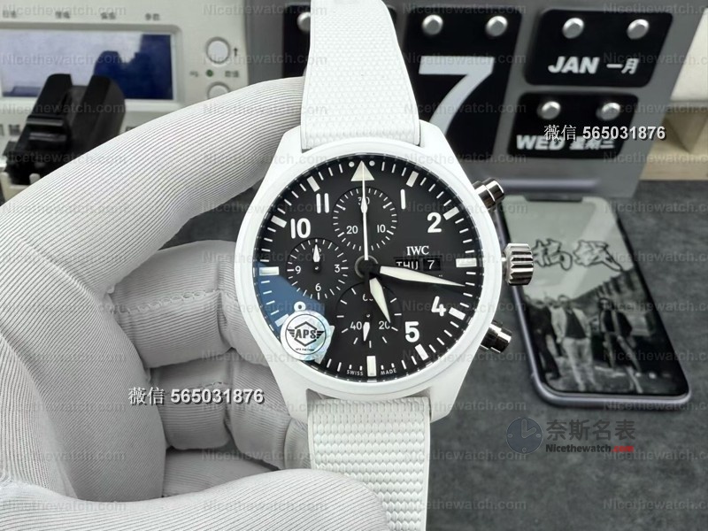 戴了APS太浩湖白陶瓷飞计一周!44.5mm巨无霸+全陶瓷壳,居然不显大? | 奈斯探表 戴了APS太浩湖白陶瓷飞计一周!44.5mm巨无霸+全陶瓷壳,居然不显大? | 奈斯探表