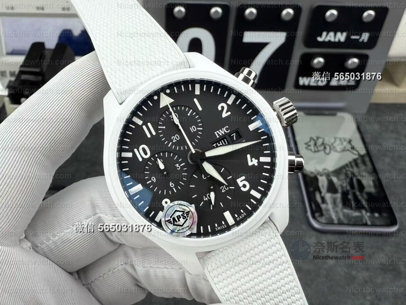 戴了APS太浩湖白陶瓷飞计一周!44.5mm巨无霸+全陶瓷壳,居然不显大? | 奈斯探表 戴了APS太浩湖白陶瓷飞计一周!44.5mm巨无霸+全陶瓷壳,居然不显大? | 奈斯探表