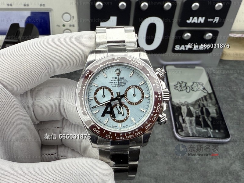 亲自上手VS厂冰蓝迪配重V3版：177克真有分量？丹东4131机芯到底稳不稳？ | 奈斯探表