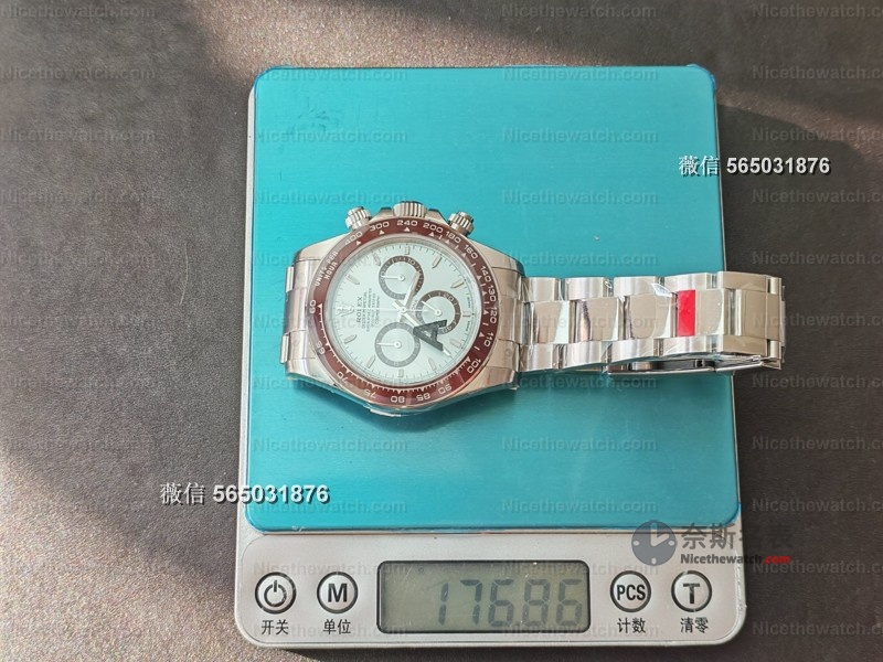 莫桑钻+冰蓝盘+丹东4131！上手VS厂冰蓝钻迪V3配重版，这做工是目前最高版本吗？ | 奈斯探表