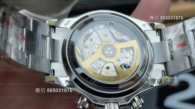 莫桑钻+冰蓝盘+丹东4131！上手VS厂冰蓝钻迪V3配重版，这做工是目前最高版本吗？ | 奈斯探表