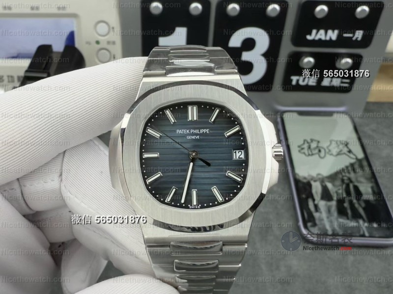 从盘面到机芯全面升级！BBF vs 3K鹦鹉螺5711对比，看完你就知道谁才是真王者！ | 奈斯探表