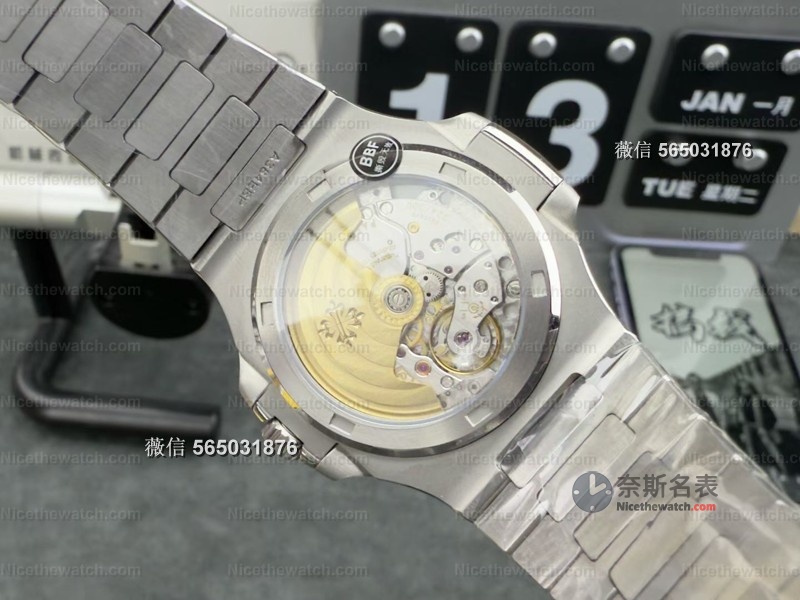 从盘面到机芯全面升级！BBF vs 3K鹦鹉螺5711对比，看完你就知道谁才是真王者！ | 奈斯探表