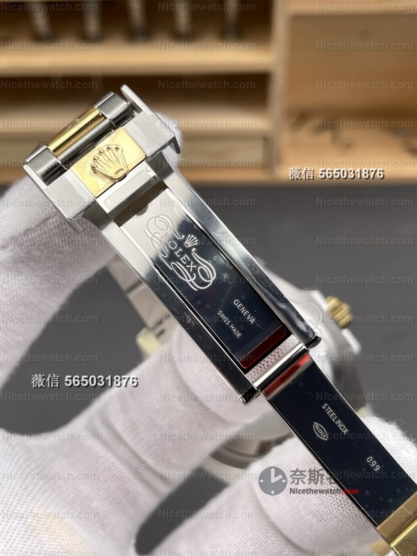 186克沉稳手感！VS厂V2配重间金黑水鬼实测：丹东3235机芯+润金陶瓷圈，细节碾压同级！ | 奈斯探表