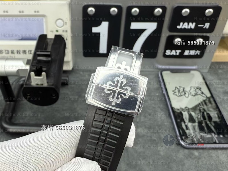 BBF厂百达翡丽5167A黑手雷深度评测：一体324机芯+SW盘面，细节惊艳却有致命短板？ | 奈斯探表