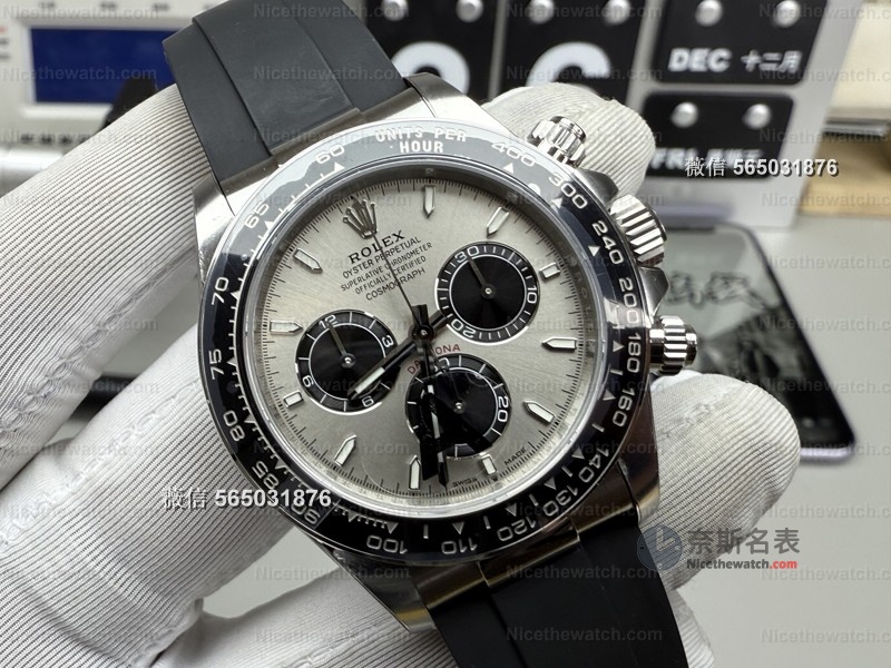 VS厂劳力士灰熊迪通拿深度实测:138克配重+丹东4131机芯,值不值得入? | 奈斯探表 VS厂劳力士灰熊迪通拿深度实测:138克配重+丹东4131机芯,值不值得入? | 奈斯探表