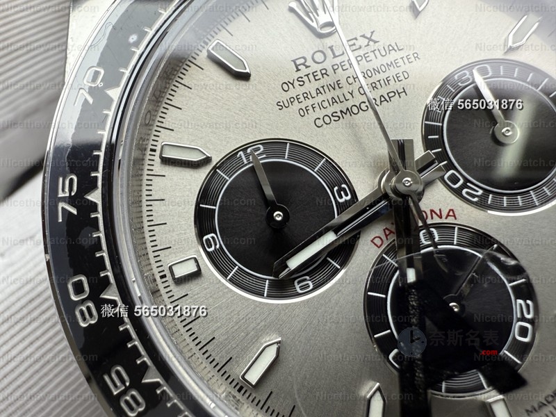 VS厂劳力士灰熊迪通拿深度实测:138克配重+丹东4131机芯,值不值得入? | 奈斯探表 VS厂劳力士灰熊迪通拿深度实测:138克配重+丹东4131机芯,值不值得入? | 奈斯探表