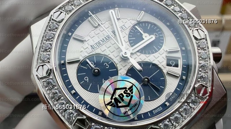 王子文同款复刻来了!APS厂26231ST女款皇家橡树深度评测:细节对到离谱? | 奈斯探表 王子文同款复刻来了!APS厂26231ST女款皇家橡树深度评测:细节对到离谱? | 奈斯探表