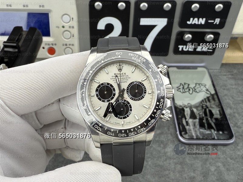 戴了30天才敢说:VS厂水泥灰迪通拿配重版,这枚 戴了30天才敢说:VS厂水泥灰迪通拿配重版,这枚