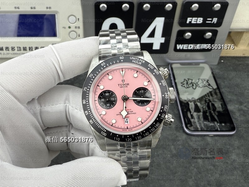 日历居然能这么正？深度体验M+厂碧湾计时终极版，表带倒角太懂亚洲手腕 | 奈斯探表