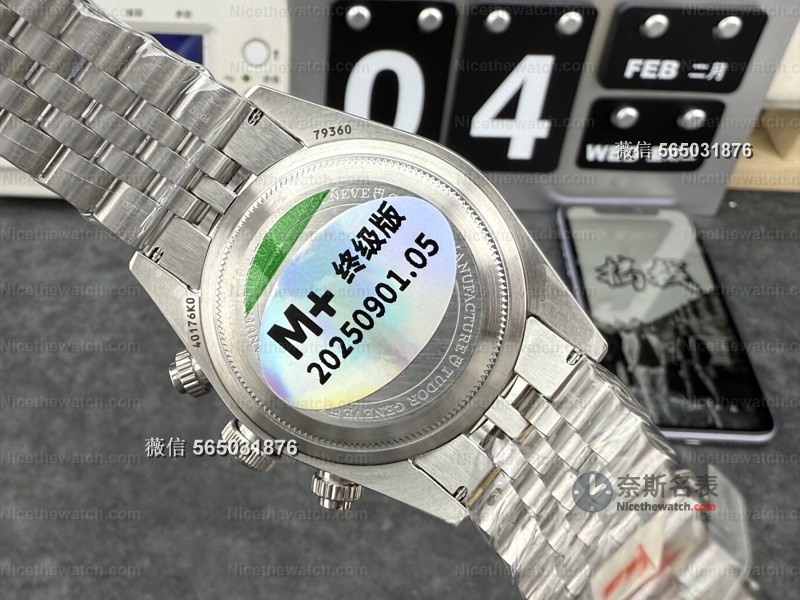 日历居然能这么正？深度体验M+厂碧湾计时终极版，表带倒角太懂亚洲手腕 | 奈斯探表