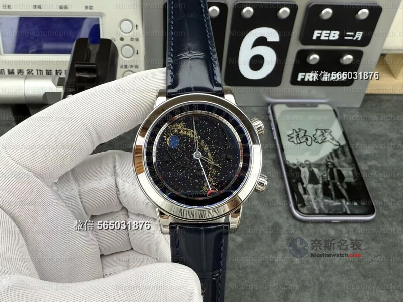 抬腕看见银河挪动？深度体验PPF百达翡丽6102星空三层蓝宝石星空盘真实魅力 | 奈斯探表