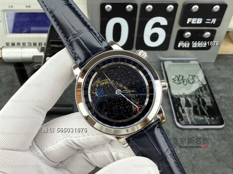 抬腕看见银河挪动？深度体验PPF百达翡丽6102星空三层蓝宝石星空盘真实魅力 | 奈斯探表