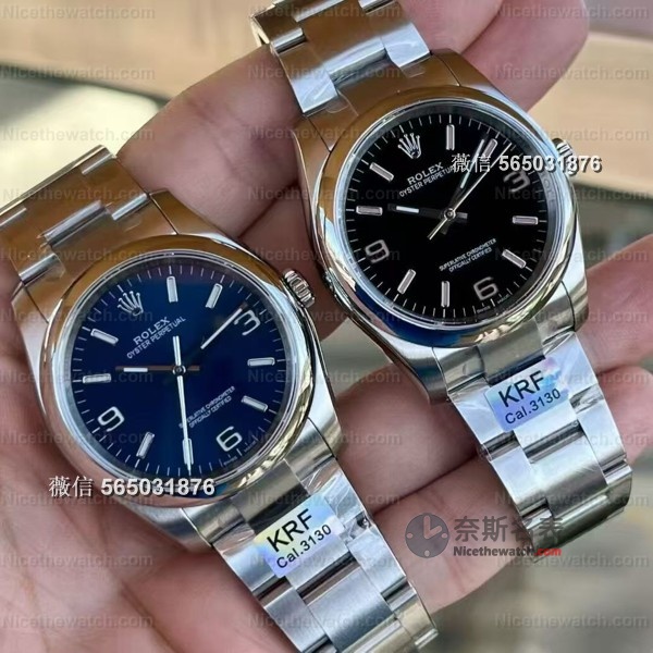 小手腕福音！KRF 工厂重启劳力士 116000 复古版，36 毫米细节实测值不值得入？ | 奈斯探表