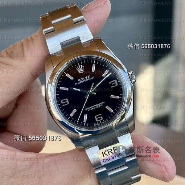 小手腕福音！KRF 工厂重启劳力士 116000 复古版，36 毫米细节实测值不值得入？ | 奈斯探表