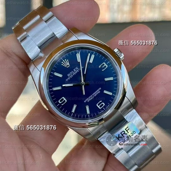 小手腕福音！KRF 工厂重启劳力士 116000 复古版，36 毫米细节实测值不值得入？ | 奈斯探表