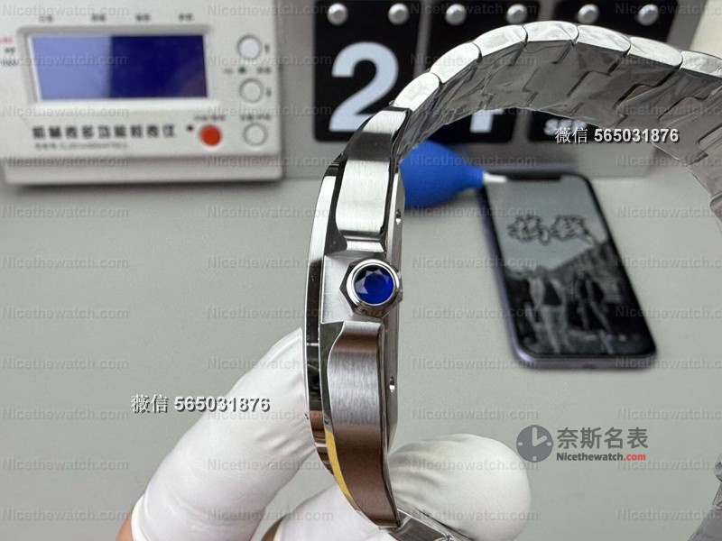 情侣表首选!BV工厂山度士35/39.8mm双尺寸实测,烤蓝指针+快拆表带细节太惊艳 | 奈斯探表 情侣表首选!BV工厂山度士35/39.8mm双尺寸实测,烤蓝指针+快拆表带细节太惊艳 | 奈斯探表