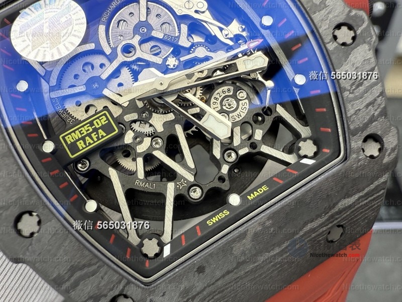 ZF厂2025重磅出击!理查德米勒RM35-02一体机芯真宝石,这次真的赢麻了? | 奈斯探表 ZF厂2025重磅出击!理查德米勒RM35-02一体机芯真宝石,这次真的赢麻了? | 奈斯探表