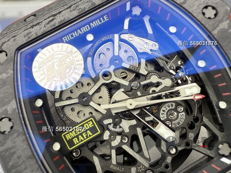 ZF厂2025重磅出击!理查德米勒RM35-02一体机芯真宝石,这次真的赢麻了? | 奈斯探表 ZF厂2025重磅出击!理查德米勒RM35-02一体机芯真宝石,这次真的赢麻了? | 奈斯探表