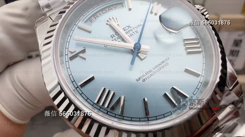 RC厂冰蓝日志配重版实测:210克真手感+3255一体机芯,这做工真的没谁了! | 奈斯探表 RC厂冰蓝日志配重版实测:210克真手感+3255一体机芯,这做工真的没谁了! | 奈斯探表