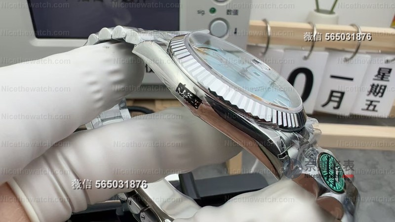 RC厂冰蓝日志配重版实测:210克真手感+3255一体机芯,这做工真的没谁了! | 奈斯探表 RC厂冰蓝日志配重版实测:210克真手感+3255一体机芯,这做工真的没谁了! | 奈斯探表