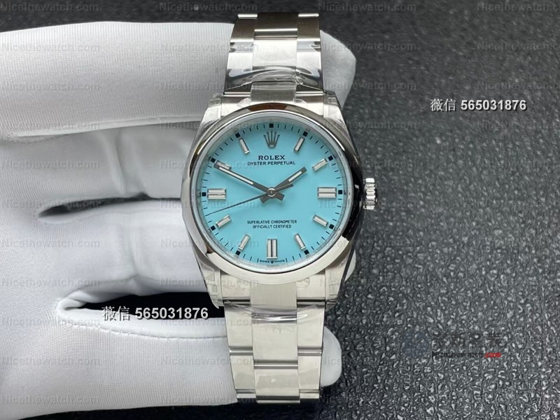 VS厂蒂芙尼蓝蚝式恒动实测:丹东3230+27颗滚珠机芯,这款清新蓝盘太治愈了! | 奈斯探表 VS厂蒂芙尼蓝蚝式恒动实测:丹东3230+27颗滚珠机芯,这款清新蓝盘太治愈了! | 奈斯探表