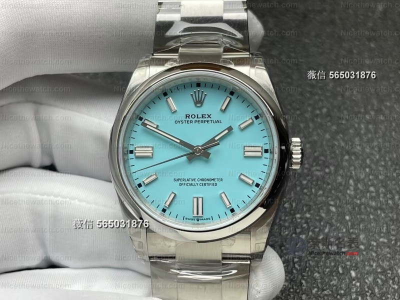 VS厂蒂芙尼蓝蚝式恒动实测:丹东3230+27颗滚珠机芯,这款清新蓝盘太治愈了! | 奈斯探表 VS厂蒂芙尼蓝蚝式恒动实测:丹东3230+27颗滚珠机芯,这款清新蓝盘太治愈了! | 奈斯探表