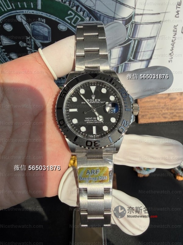 107克超轻体验！ARF厂钛合金游艇名仕42mm深度实测，这质感真的绝了 | 奈斯探表