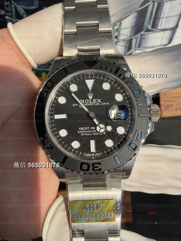 107克超轻体验！ARF厂钛合金游艇名仕42mm深度实测，这质感真的绝了 | 奈斯探表