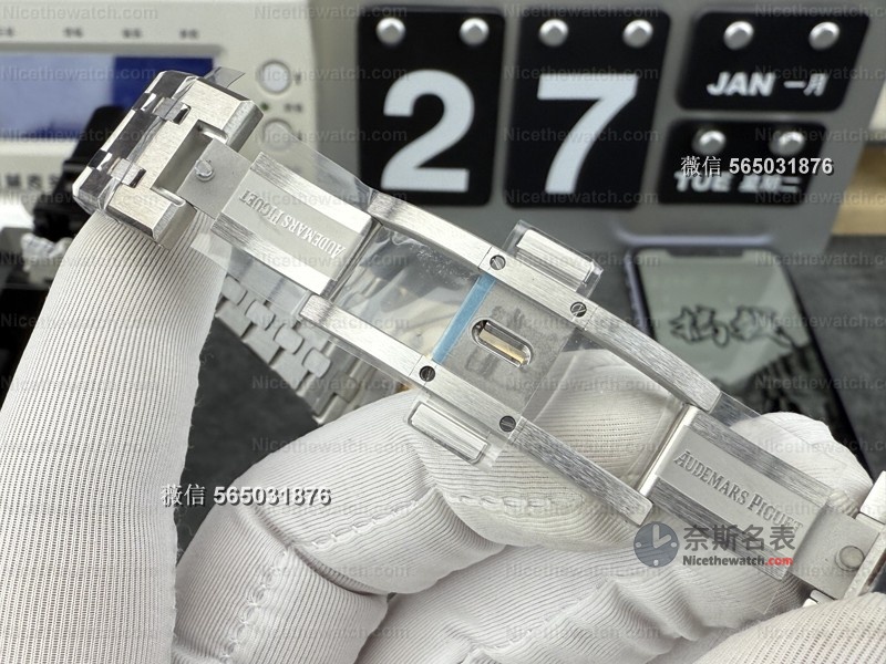 APS厂爱彼15500一体机半月实测：4302机芯+无卡度结构，这次真的稳了！ | 奈斯探表