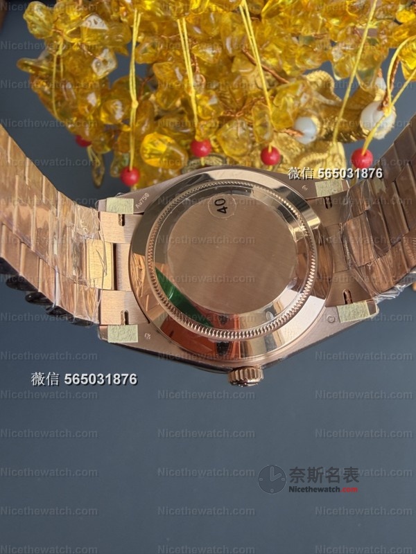 VS厂劳力士DD玫瑰金绿盘V2实测:182克真实压手感,丹东3255机芯到底有多能打? | 奈斯探表 VS厂劳力士DD玫瑰金绿盘V2实测:182克真实压手感,丹东3255机芯到底有多能打? | 奈斯探表