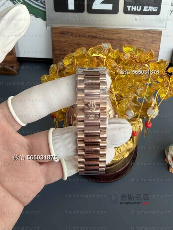 VS厂劳力士DD玫瑰金绿盘V2实测:182克真实压手感,丹东3255机芯到底有多能打? | 奈斯探表 VS厂劳力士DD玫瑰金绿盘V2实测:182克真实压手感,丹东3255机芯到底有多能打? | 奈斯探表