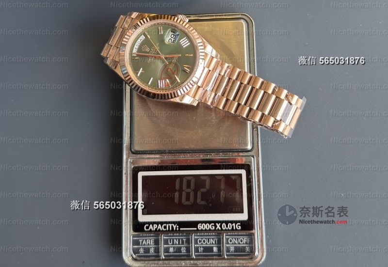 VS厂劳力士DD玫瑰金绿盘V2实测:182克真实压手感,丹东3255机芯到底有多能打? | 奈斯探表 VS厂劳力士DD玫瑰金绿盘V2实测:182克真实压手感,丹东3255机芯到底有多能打? | 奈斯探表